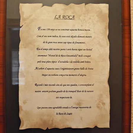 Дом отдыха Masoveria La Roca Sagas